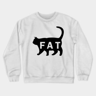 Fat Cat Black Cat Crewneck Sweatshirt